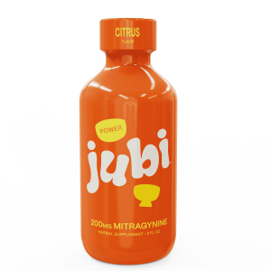 Jubi Power Citrus Kratom Extract – 200mg Mitragynine, 2 fl oz