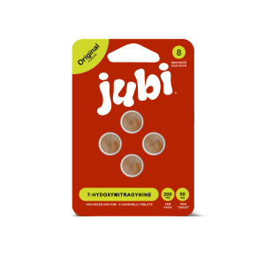 Jubi 7OH 50mg Chewable Tablets - Precise, Portable 7-Hydroxymitragynine Extract