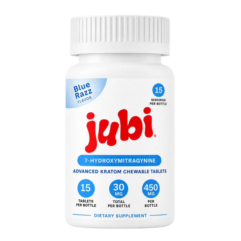 Jubi 7-Hydroxymitragynine Chewable Tablets – 15CT | 30MG Per Tablet | 450MG Total - Image 4