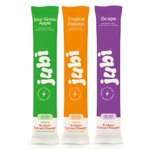 Jubi Kratom Stick Packs - 120mg Mitragynine | 5 Flavors | Mix & Sip